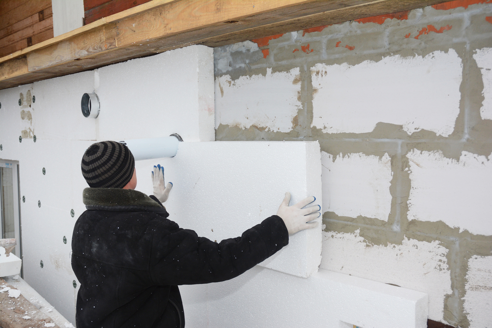 rigid foam board insulation installation